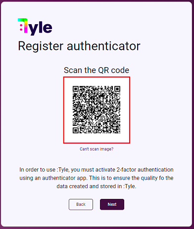 Authenticator Setup